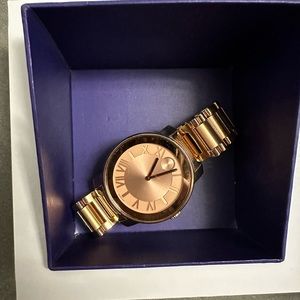 Movado bold gold watch